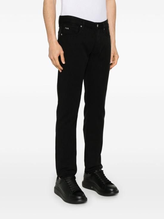 Emporio Armani EMPORIO ARMANI Men Denim Pants EM000668 AF12631U8168 Black Size US 31 - 5 Thumbnail