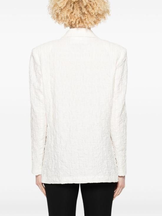 Harris Wharf London HARRIS WHARF LONDON Women Jackets A2535PYM YM02 White Size M / US 6-8 / IT 42-44 - 3 Thumbnail