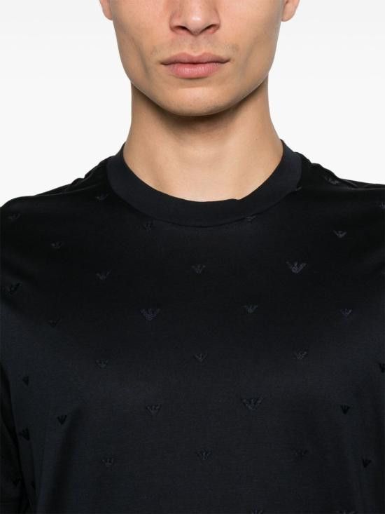 Emporio Armani EMPORIO ARMANI Men T-Shirts EM001400 AF10017FB234 Blue Size US L / EU 52-54 / 3 - 2 Thumbnail