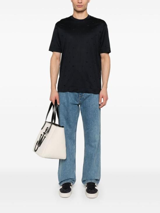 Emporio Armani EMPORIO ARMANI Men T-Shirts EM001400 AF10017FB234 Blue Size US XXL / EU 58 / 5 - 3 Thumbnail