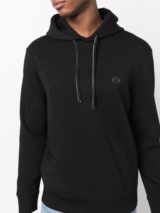Emporio Armani EMPORIO ARMANI Women Hoodies 8N1MD0 1JHSZ0999 Black Size M / US 6-8 / IT 42-44 - 4 Thumbnail