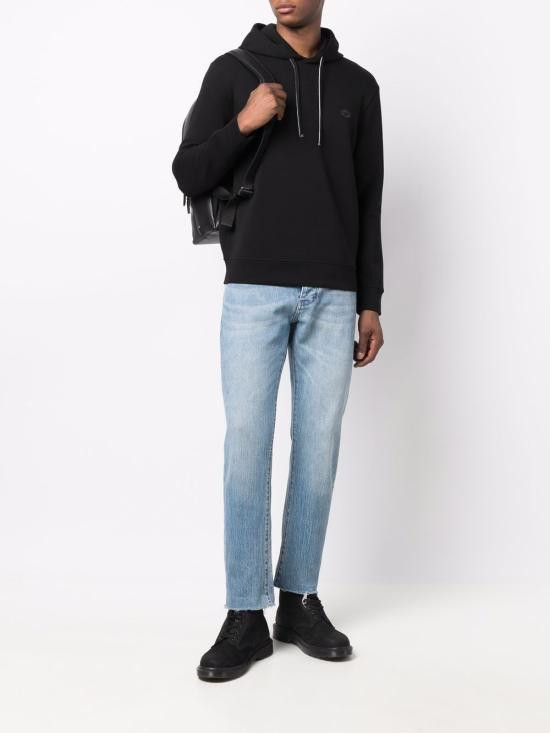 Emporio Armani EMPORIO ARMANI Women Hoodies 8N1MD0 1JHSZ0999 Black Size M / US 6-8 / IT 42-44 - 3 Thumbnail
