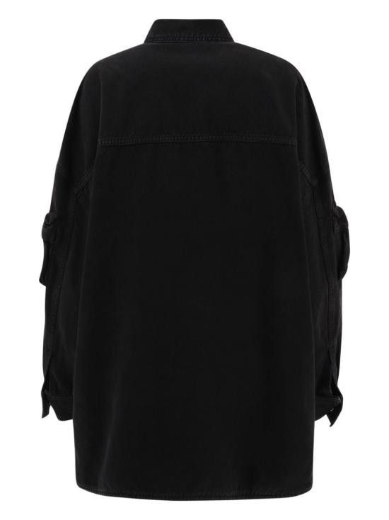 The Attico THE ATTICO Women Jackets 247WCB48 D088100 Black Size XS / US 0-2 / IT 36-38 - 3 Thumbnail