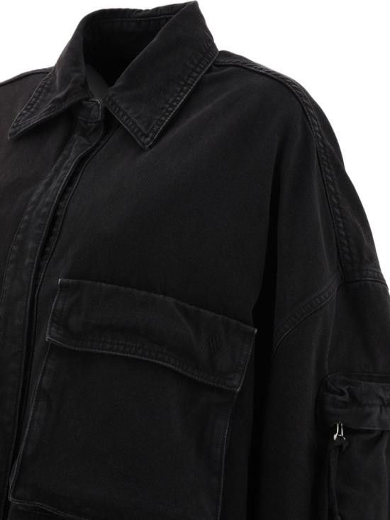 The Attico THE ATTICO Women Jackets 247WCB48 D088100 Black Size XS / US 0-2 / IT 36-38 - 2 Thumbnail