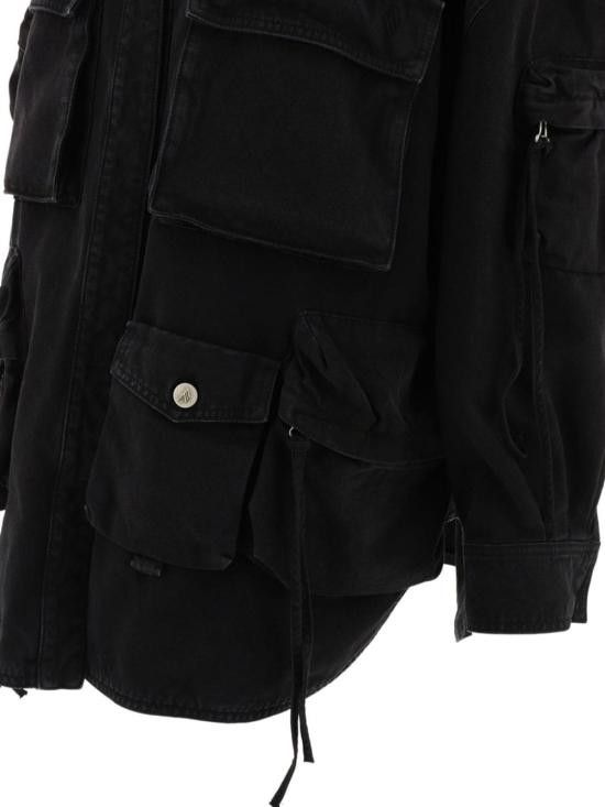 The Attico THE ATTICO Women Jackets 247WCB48 D088100 Black Size XS / US 0-2 / IT 36-38 - 4 Thumbnail