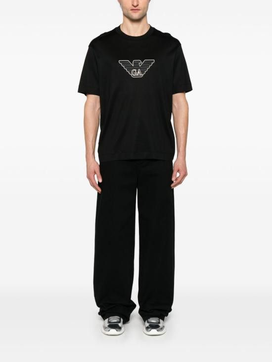 Emporio Armani EMPORIO ARMANI Men T-Shirts EM001033 AF10017MC170 Black Size US S / EU 44-46 / 1 - 4 Thumbnail