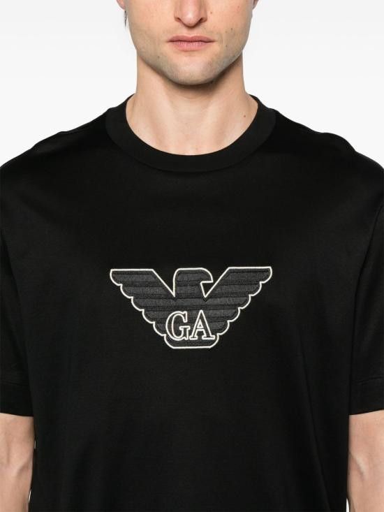 Emporio Armani EMPORIO ARMANI Men T-Shirts EM001033 AF10017MC170 Black Size US S / EU 44-46 / 1 - 2 Thumbnail