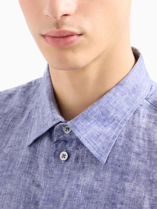 Emporio Armani EMPORIO ARMANI Men Long Tops 01SM0L 010F9919 Blue Size US XL / EU 56 / 4 - 2 Thumbnail