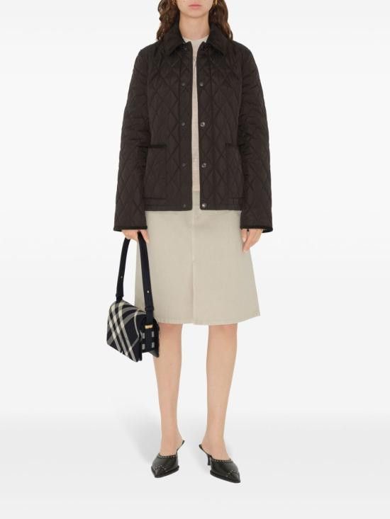 Burberry BURBERRY Women Jackets 8100827 C2490 Brown Size XS / US 0-2 / IT 36-38 - 4 Thumbnail
