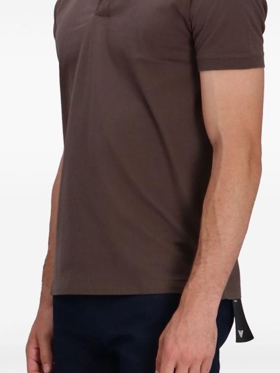 Emporio Armani EMPORIO ARMANI Men Polo Shirts EM001146 AF13742U6200 Brown Size US XXL / EU 58 / 5 - 4 Thumbnail