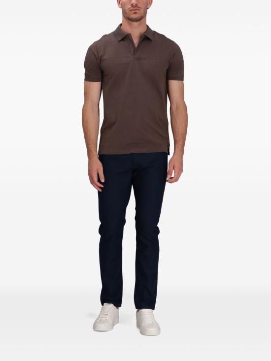 Emporio Armani EMPORIO ARMANI Men Polo Shirts EM001146 AF13742U6200 Brown Size US XXL / EU 58 / 5 - 3 Thumbnail