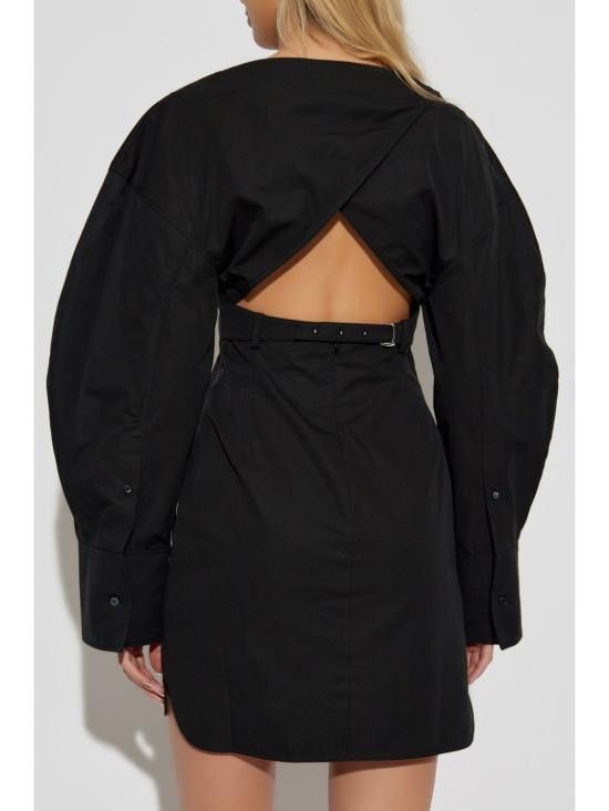 Jacquemus JACQUEMUS Women Short Skirts 243DR199 1519990 Black Size XS / US 0-2 / IT 36-38 - 5 Thumbnail