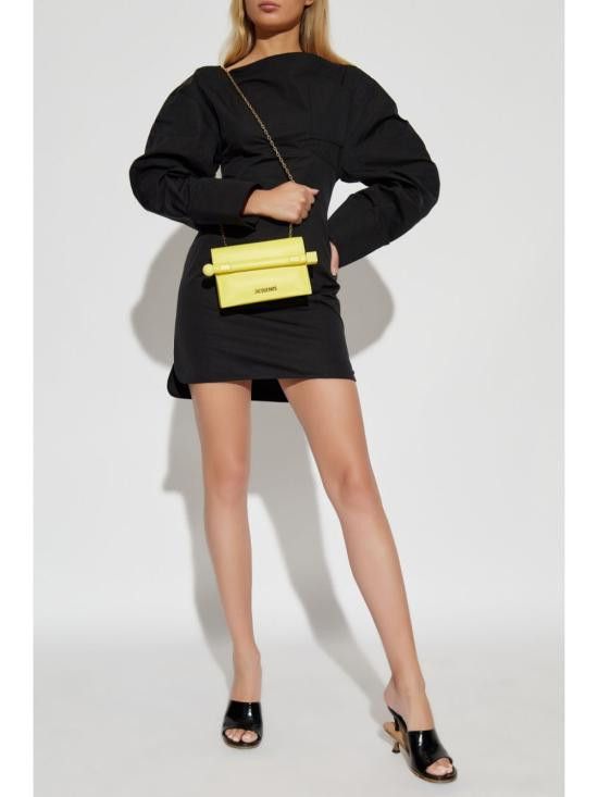 Jacquemus JACQUEMUS Women Short Skirts 243DR199 1519990 Black Size XS / US 0-2 / IT 36-38 - 2 Thumbnail