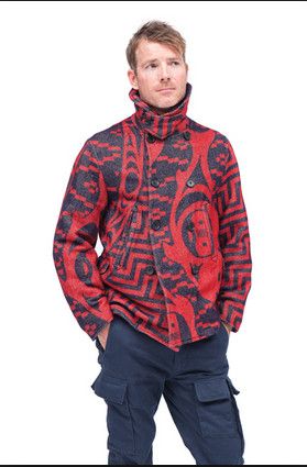 全国配送料無料 Duffle Coat - Salmon People Jacquard | elfaroukegy.com