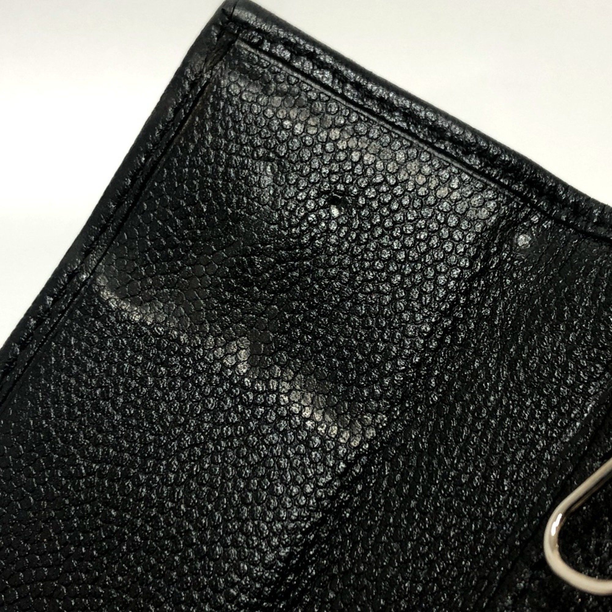 Chanel CHANEL Brilliant Coco Mark 6-Key Key Case Soft Caviar Skin Women's Black Size ONE SIZE - 6 Thumbnail