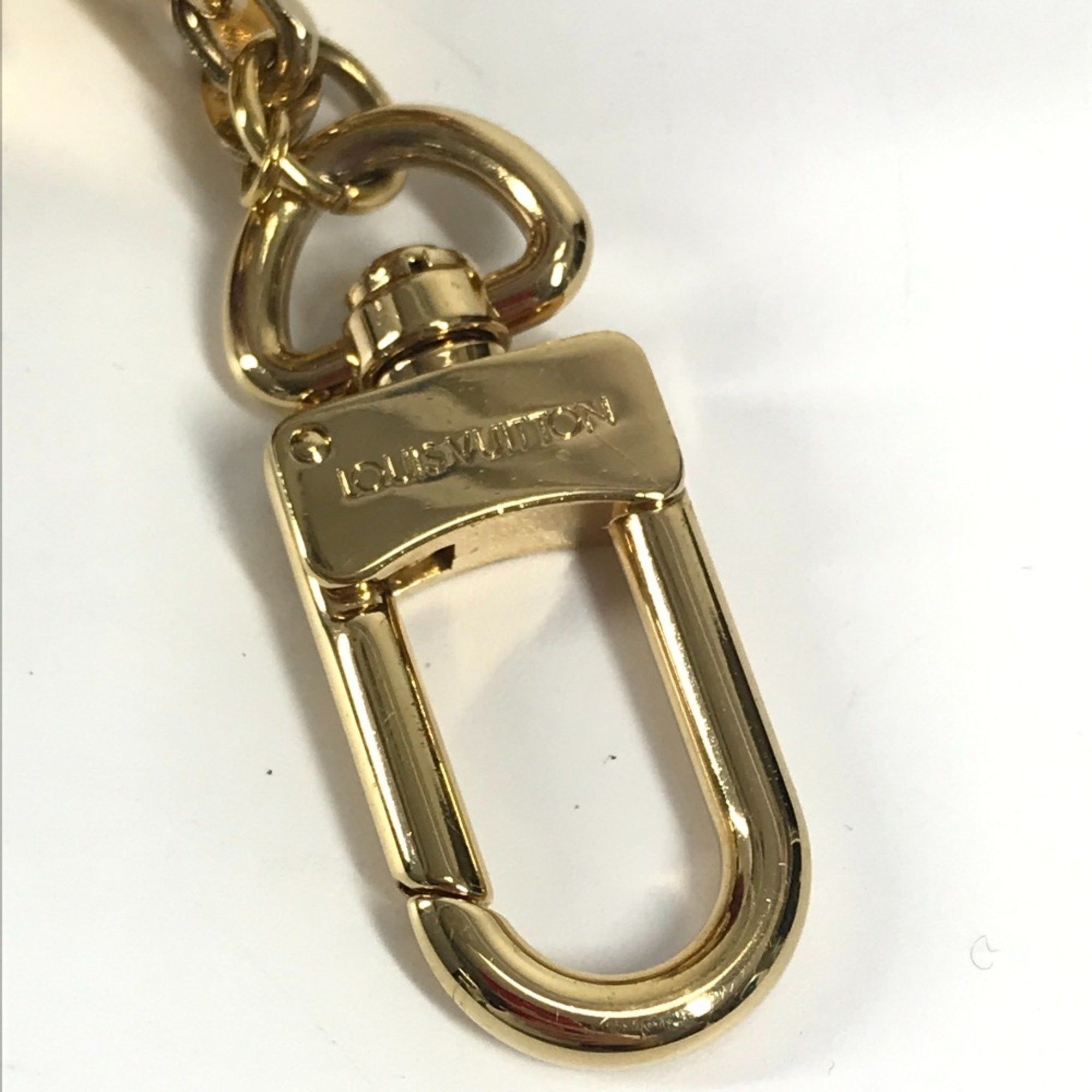 Louis Vuitton LOUIS VUITTON M65144 Totem Fur Charm Bag Keychain Mink Metal Men's Women's Wine Red Size ONE SIZE - 6 Thumbnail