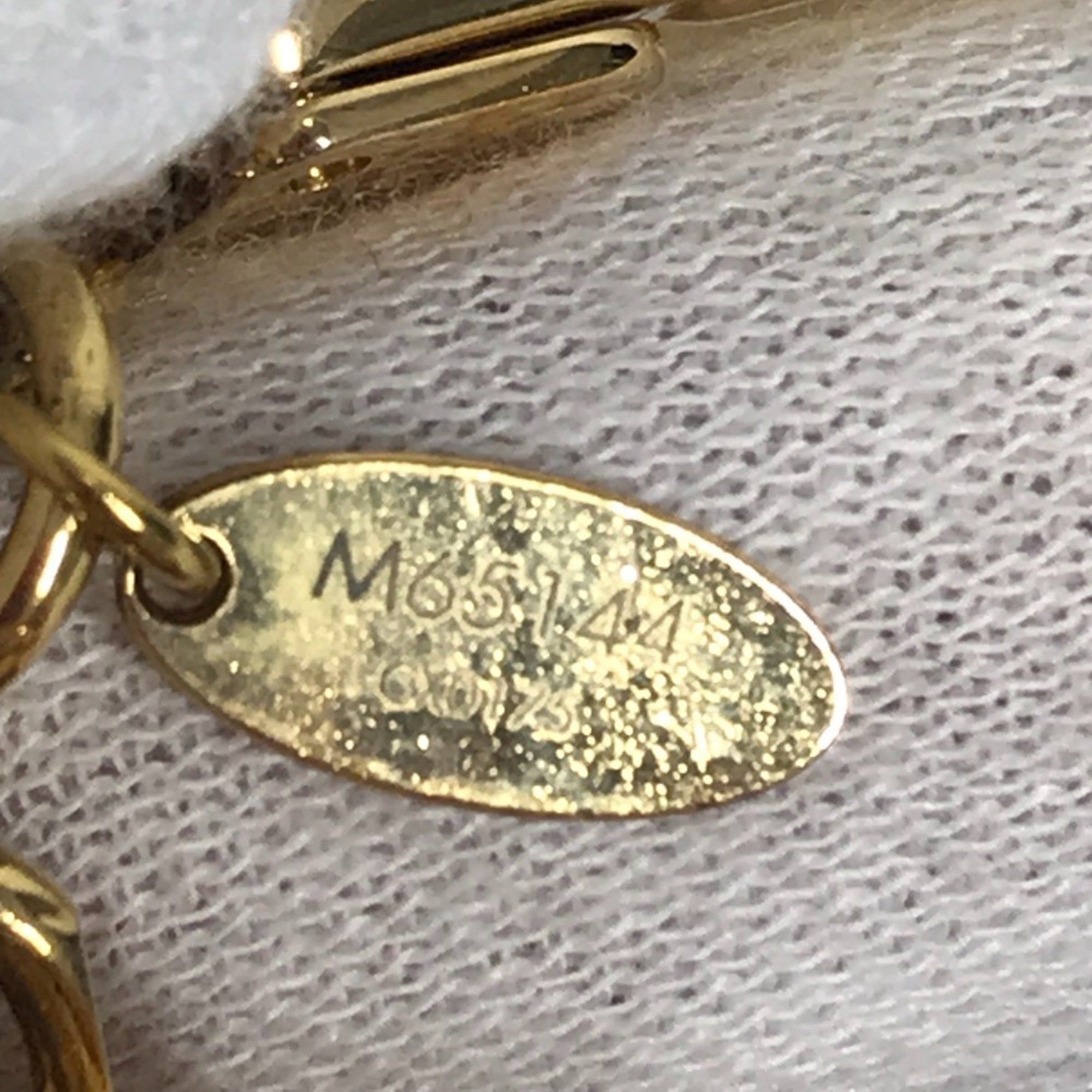 Louis Vuitton LOUIS VUITTON M65144 Totem Fur Charm Bag Keychain Mink Metal Men's Women's Wine Red Size ONE SIZE - 8 Thumbnail