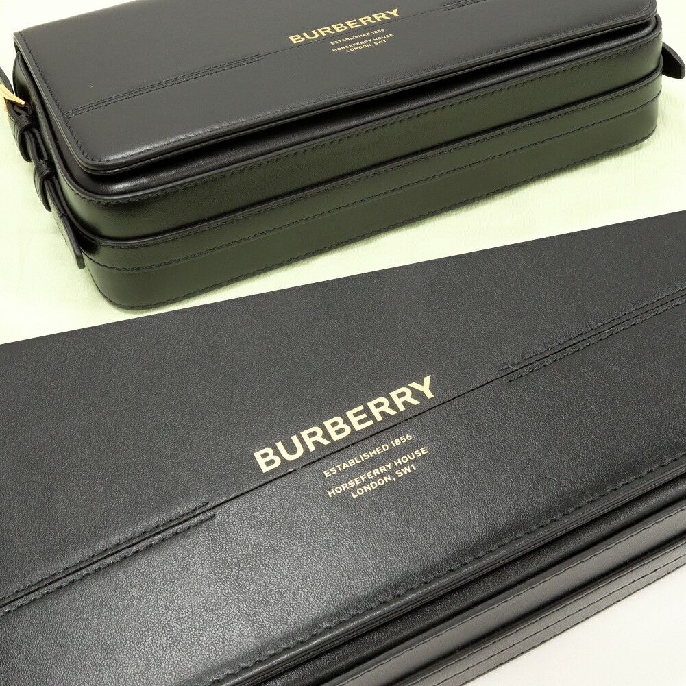 Burberry Burberry Burberry Grace Calf Shoulder Bag Leather Shoulder Bag 80670901 DUTY FREE for USA Size ONE SIZE - 6 Thumbnail