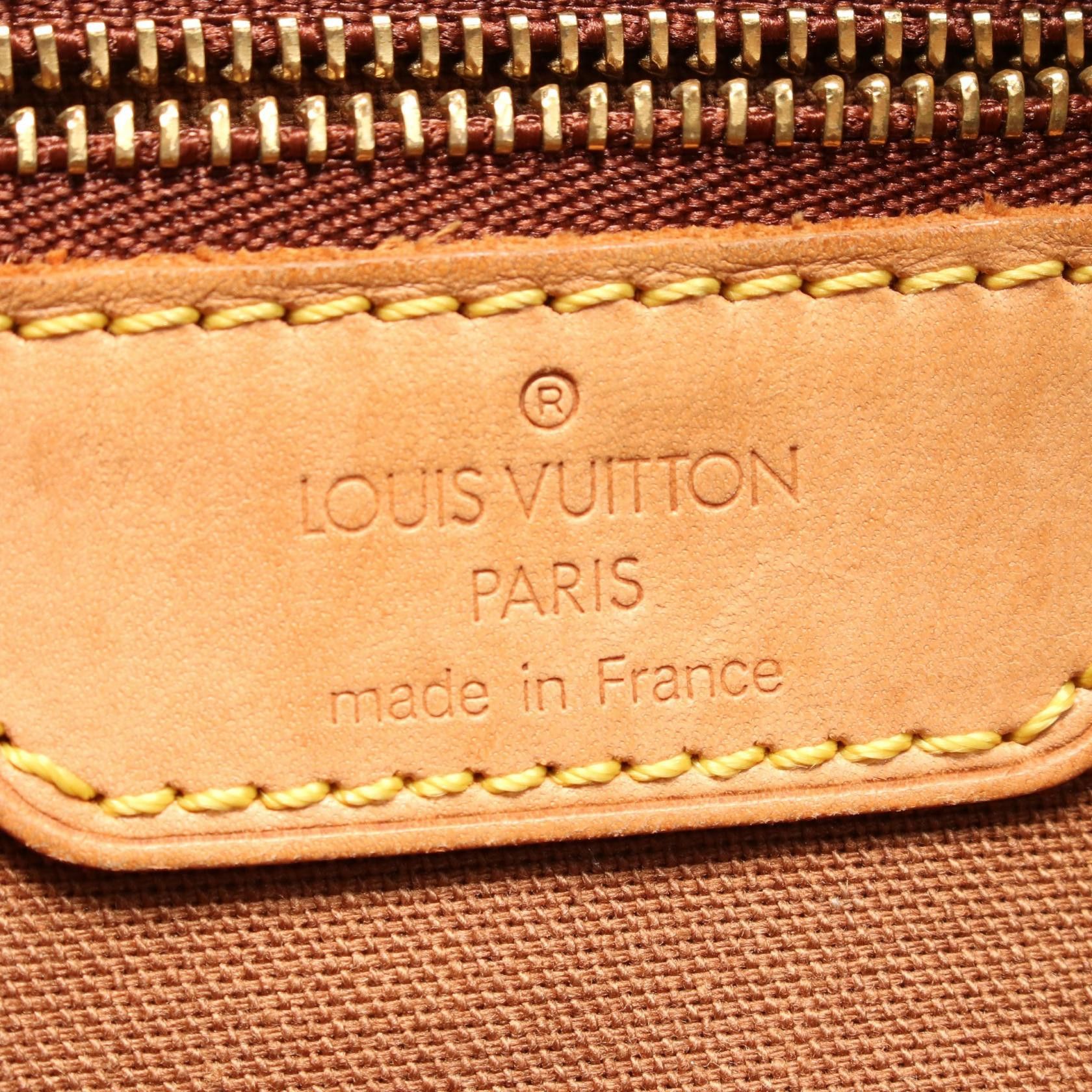 Louis Vuitton Louis Vuitton Louis Vuitton Cabas Mezzo Monogram Coated Canvas Tote Bag Canvas Tote Bag M51151 Size ONE SIZE - 4 Thumbnail