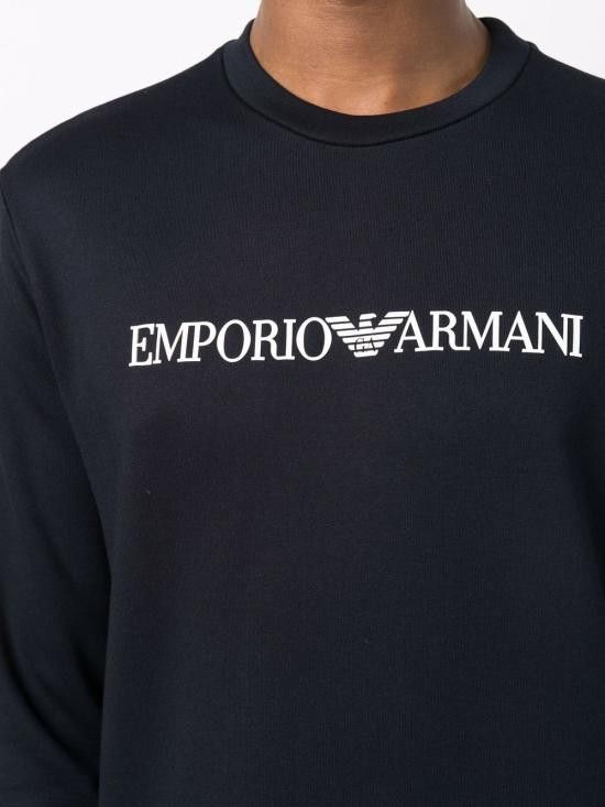 Emporio Armani EMPORIO ARMANI Men Hoodies 8N1MR6 1JRIZF905 Blue Size US XXL / EU 58 / 5 - 3 Thumbnail