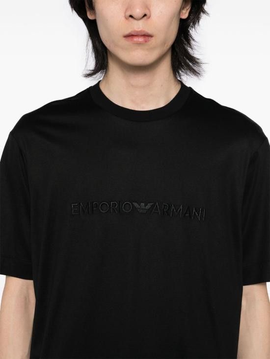 Emporio Armani EMPORIO ARMANI Men T-Shirts EM001070 AF13747UC001 Black Size US XL / EU 56 / 4 - 3 Thumbnail