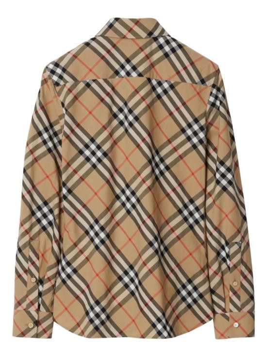 Burberry BURBERRY Women Shirts 8106163 B9368 Beige Size M / US 6-8 / IT 42-44 - 3 Thumbnail