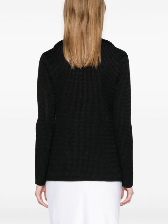 Emporio Armani EMPORIO ARMANI Women Jackets EW000934 AF15112UC001 Black Size L / US 10 / IT 46 - 2 Thumbnail