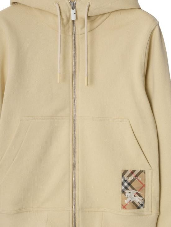 Burberry BURBERRY Women Hoodies 8103498 A4186 Beige Size L / US 10 / IT 46 - 5 Thumbnail