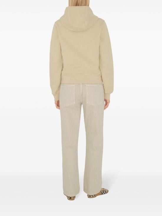 Burberry BURBERRY Women Hoodies 8103498 A4186 Beige Size M / US 6-8 / IT 42-44 - 4 Thumbnail