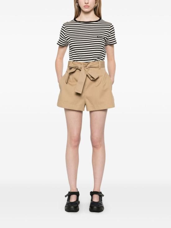 Moncler MONCLER Women Shorts & Burmudas K10932B00019 54A36235 Beige Size 28" / US 6 / IT 42 - 2 Thumbnail