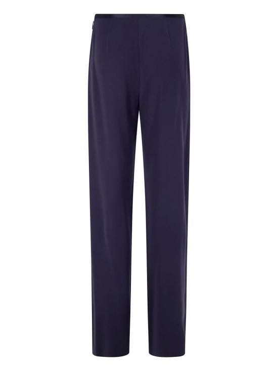 Emporio Armani EMPORIO ARMANI Women Straight Pants EW001145 AF10206UB115 Blue Size 27" / US 4 / IT 40 - 2 Thumbnail