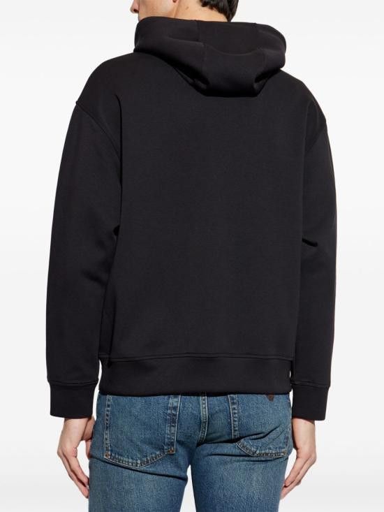 Emporio Armani EMPORIO ARMANI Women Hoodies EM001121 AF10013UC001 Black Size XL / US 12-14 / IT 48-50 - 4 Thumbnail
