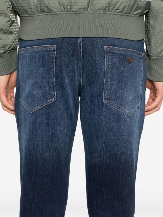Emporio Armani EMPORIO ARMANI Men Denim Pants EM000121 AF14120MB002 Blue Size US 33 - 4 Thumbnail