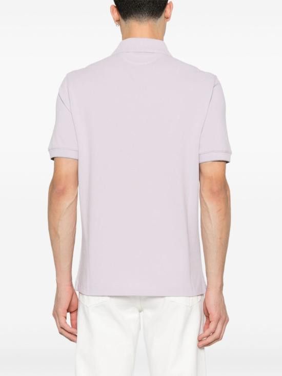 Brunello Cucinelli BRUNELLO CUCINELLI Men Polo Shirts ME8548788 CAD38 Purple Size US XL / EU 56 / 4 - 2 Thumbnail