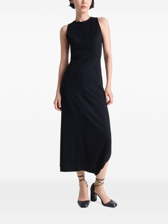 Lemaire LEMAIRE Women Long Skirts DR1106 LJ1034999 Black Size M / US 6-8 / IT 42-44 - 3 Thumbnail
