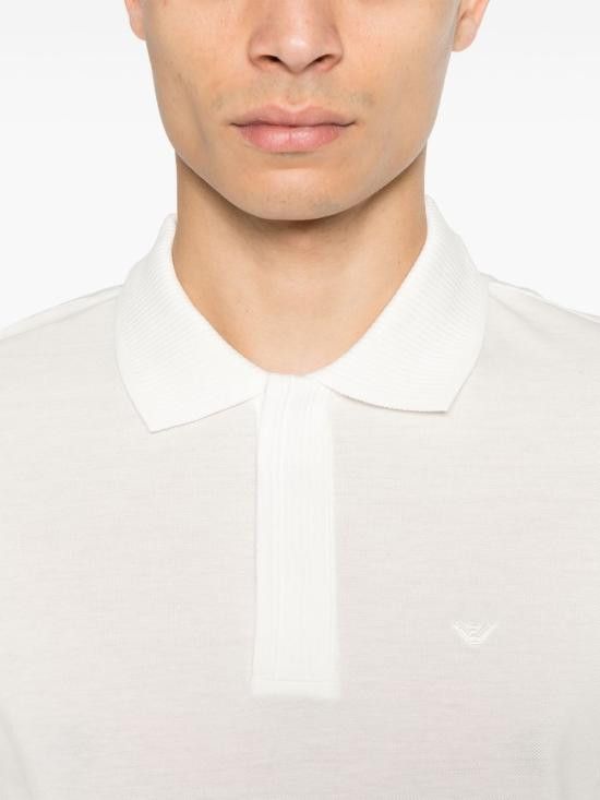 Emporio Armani EMPORIO ARMANI Men Polo Shirts EM000850 AF12955U0003 White Size US L / EU 52-54 / 3 - 2 Thumbnail