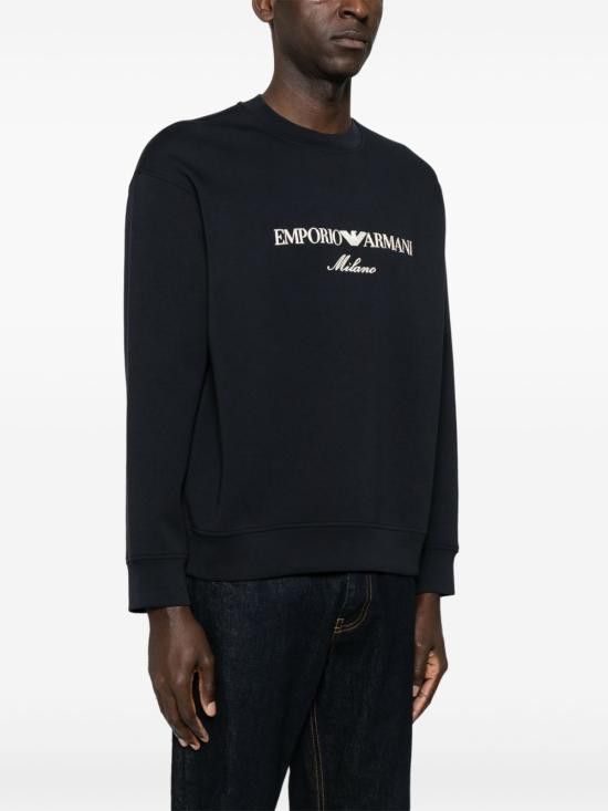 Emporio Armani EMPORIO ARMANI Men Hoodies EM001052 AF10013MB222 Blue Size US XXL / EU 58 / 5 - 3 Thumbnail