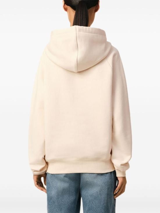AMI AMI Women Hoodies USW275D 747136 Beige Size XS / US 0-2 / IT 36-38 - 6 Thumbnail