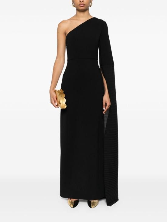 Solace London SOLACE LONDON Women Long Skirts OS43022 BLACK Black Size M / US 6-8 / IT 42-44 - 4 Thumbnail