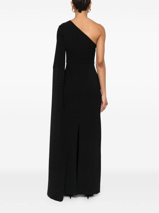 Solace London SOLACE LONDON Women Long Skirts OS43022 BLACK Black Size XS / US 0-2 / IT 36-38 - 5 Thumbnail