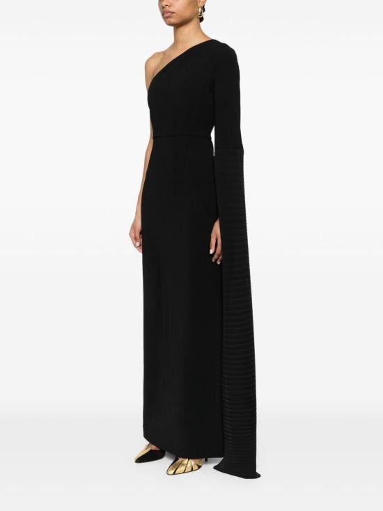 Solace London SOLACE LONDON Women Long Skirts OS43022 BLACK Black Size S / US 4 / IT 40 - 2 Thumbnail
