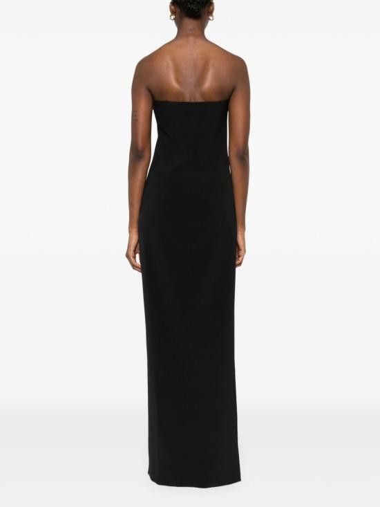 Elisabetta Franchi ELISABETTA FRANCHI Women Long Skirts ABR4653E2 110 Black Size XS / US 0-2 / IT 36-38 - 3 Thumbnail