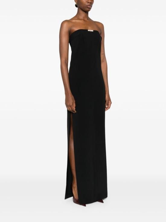 Elisabetta Franchi ELISABETTA FRANCHI Women Long Skirts ABR4653E2 110 Black Size XS / US 0-2 / IT 36-38 - 2 Thumbnail