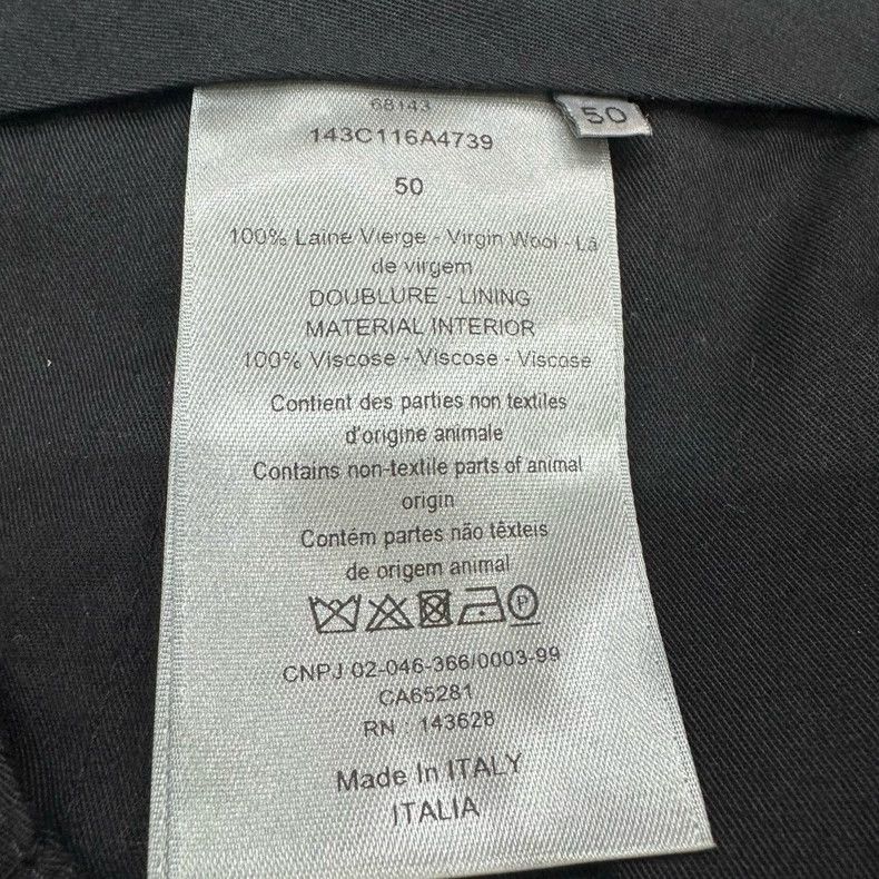 Dior Dior Color Block Loose Fit Trousers Size US 44 / EU 60 - 4 Thumbnail