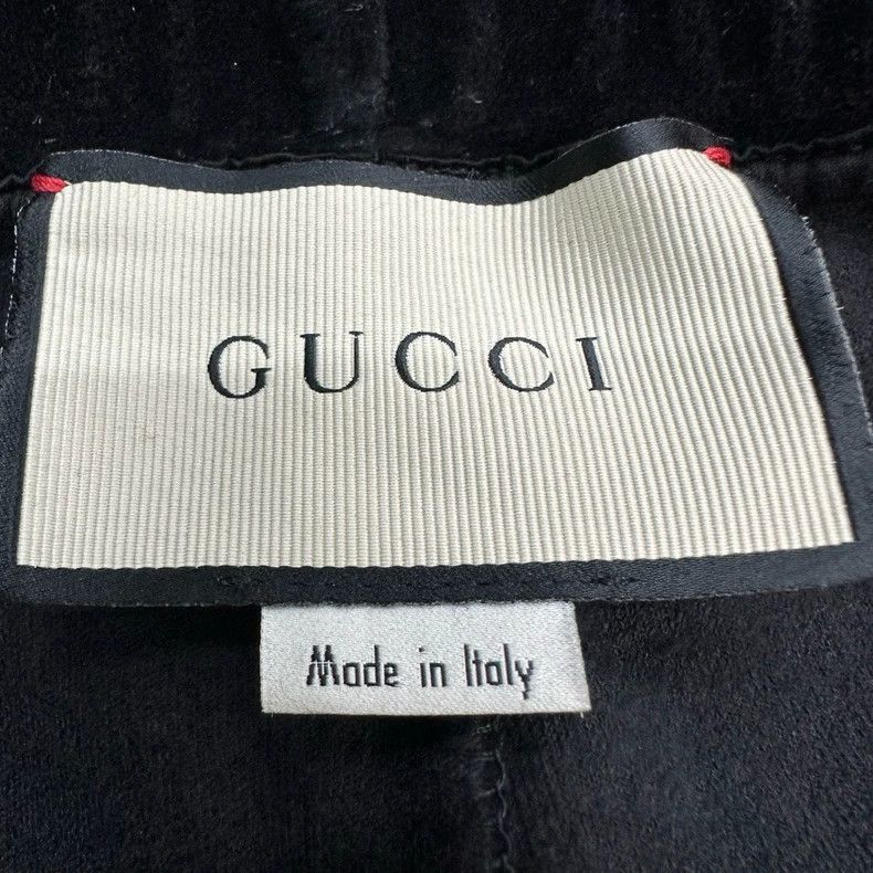 Gucci GUCCI Black Velvet Casual Shorts for Men Size US 36 / EU 52 - 3 Thumbnail