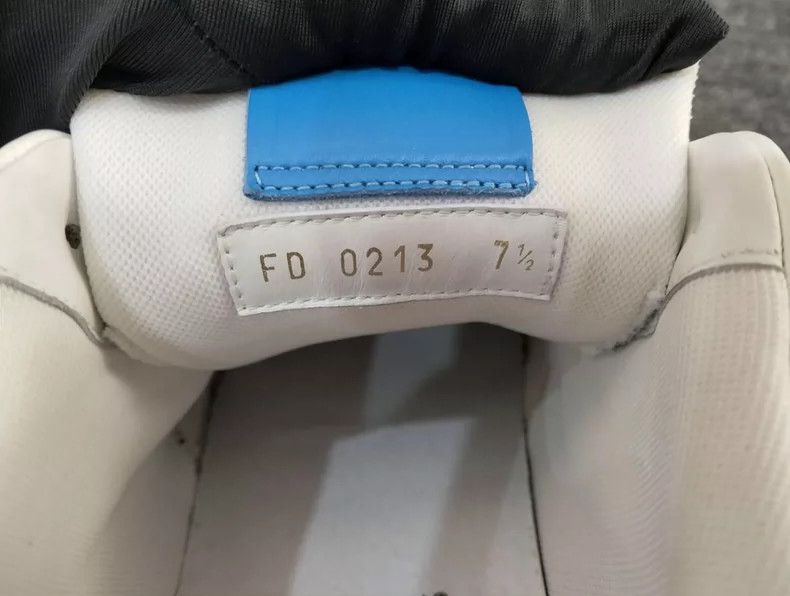 Louis Vuitton Louis Vuitton Blue Polka Dot Trainers Size 41.5 Size US 8.5 / EU 41-42 - 7 Thumbnail