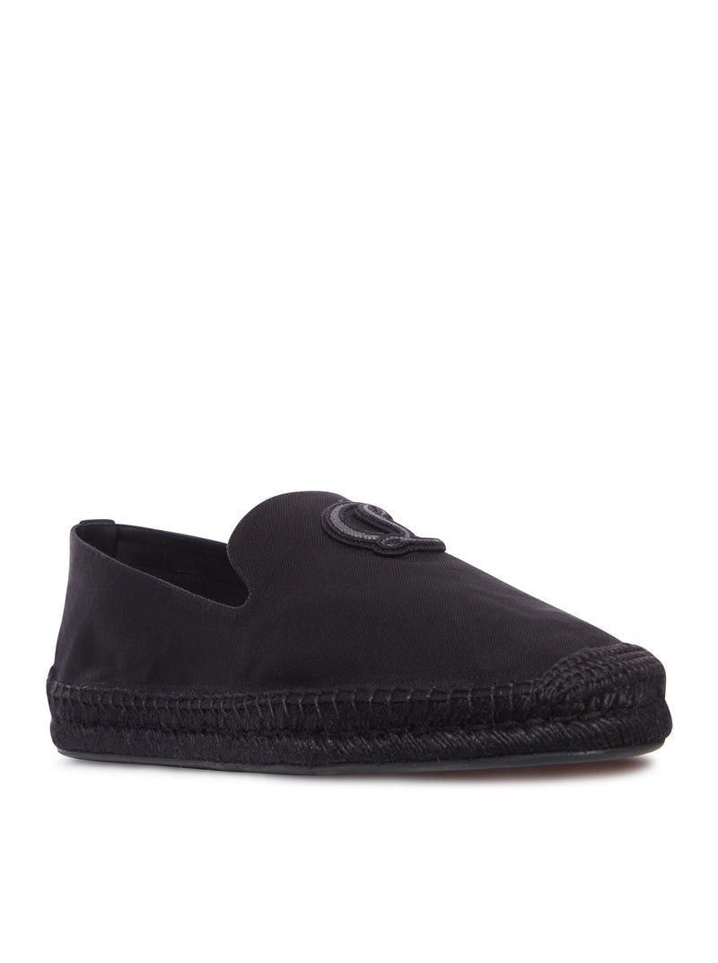 Christian Louboutin NANOU MOONCREST IVY CANVAS ESPADRILLES Size US 9 / EU 42 - 2 Thumbnail