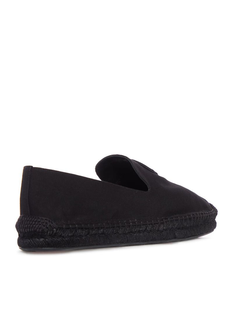 Christian Louboutin NANOU MOONCREST IVY CANVAS ESPADRILLES Size US 9 / EU 42 - 3 Thumbnail