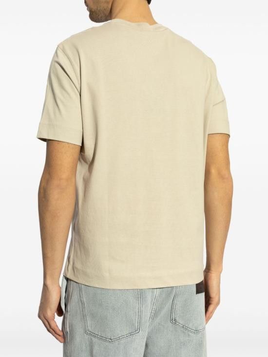 Emporio Armani EMPORIO ARMANI Men T-Shirts EM000780 AF12926U1098 Beige Size US M / EU 48-50 / 2 - 4 Thumbnail