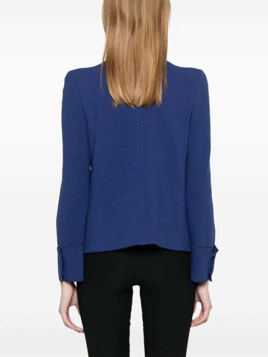 Emporio Armani EMPORIO ARMANI Women Jackets EW001517 AF12364UB089 Blue Size S / US 4 / IT 40 - 5 Thumbnail